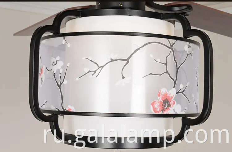 Винтажный китайский потолочный фанатик для гостиных и столовых